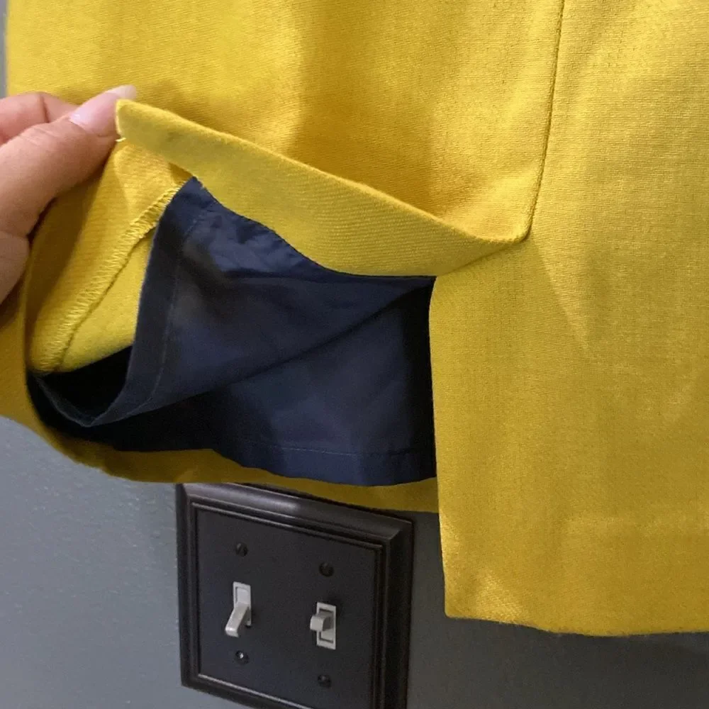 Cabi 992 Curry Marigold Yellow Skirt